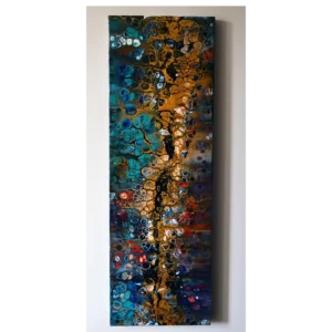 tableau Fosse des Mariannes réalisé par l'artiste Quentin Keraudren