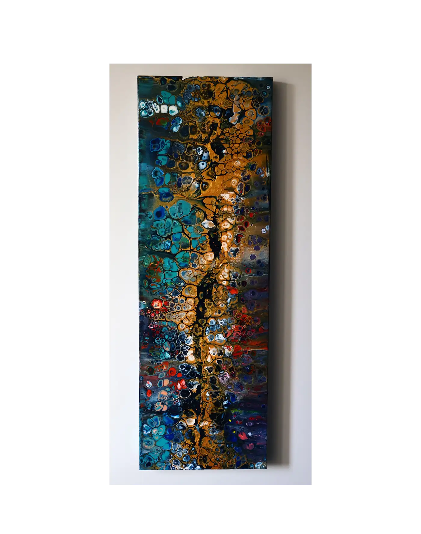 tableau Fosse des Mariannes réalisé par l'artiste Quentin Keraudren